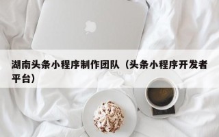 泗阳湖南头条小程序制作团队（头条小程序开发者平台）